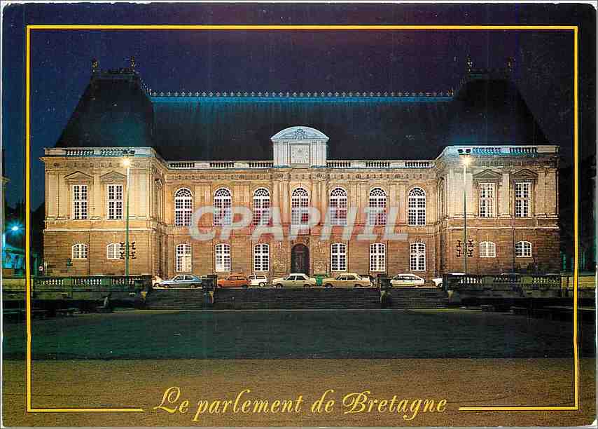 Le parlement de Bretagne — Rennes — Édition YCA - Y. K. Caouadal