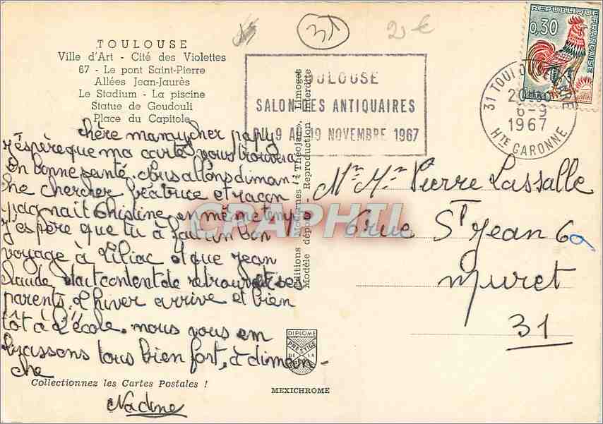Toulouse Ville d'Art — IRIS — Verso