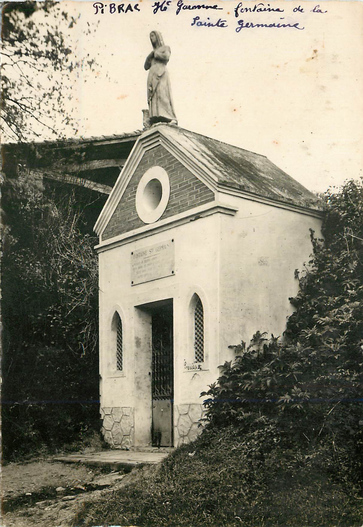 Pibrac (Haute-Garonne) — Fontaine de Sainte Germaine — Éd. Ch.W.