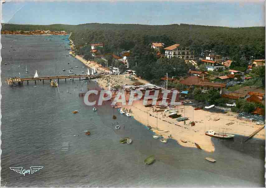 CPM Le Grand Piquey Gironde La Plage et les Hotels 