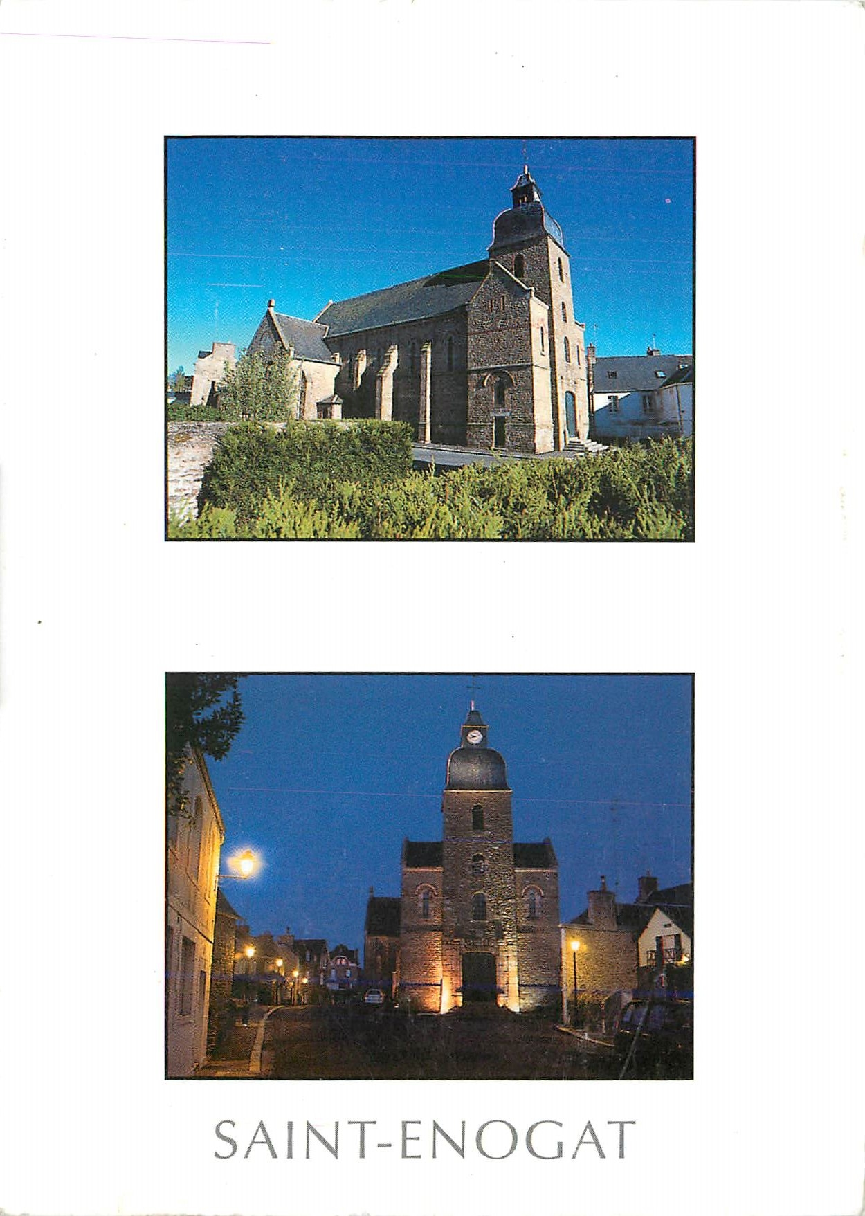 CPM La Cote d'Emeraude St Enogat Dinard Ille et Vilaine L'Eglise 