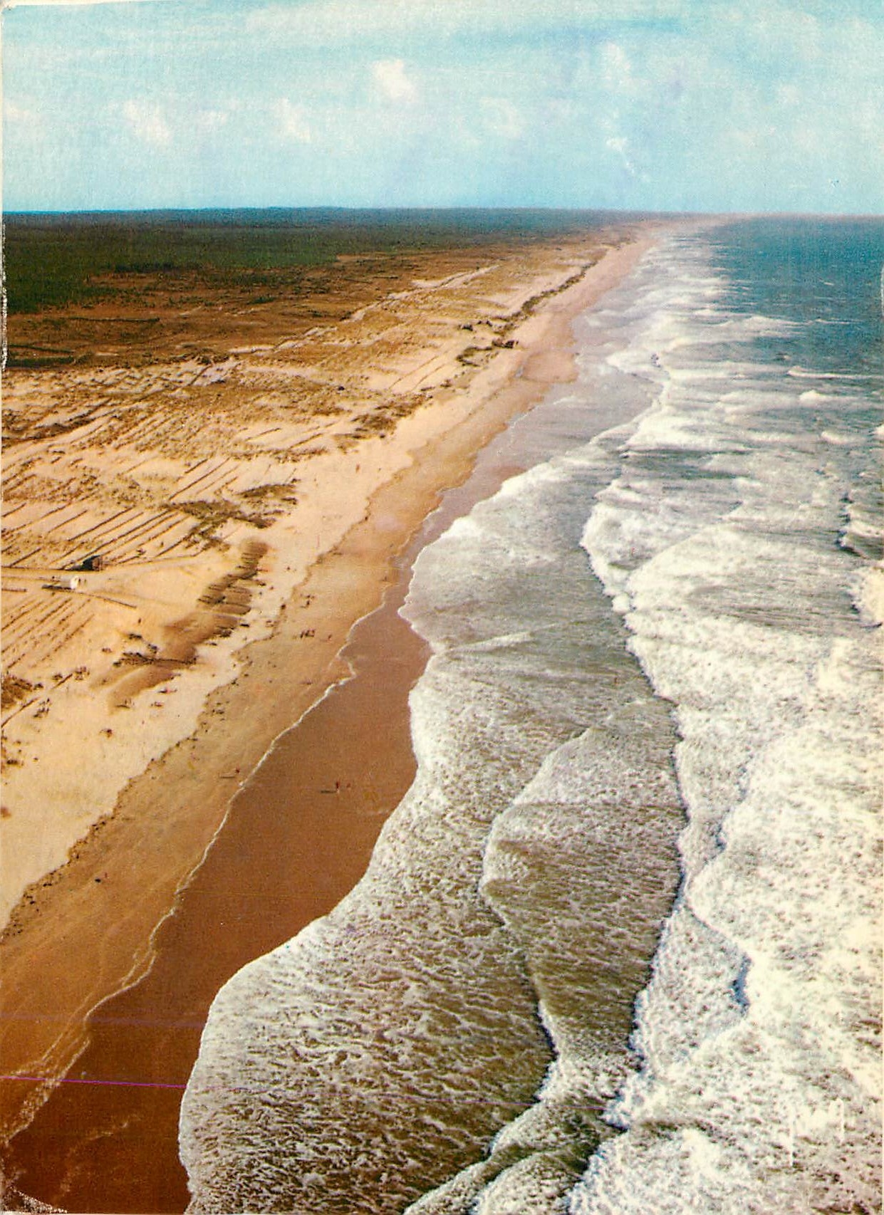 CPM Couleurs et Lumiere de France La plage au bord de la mer 