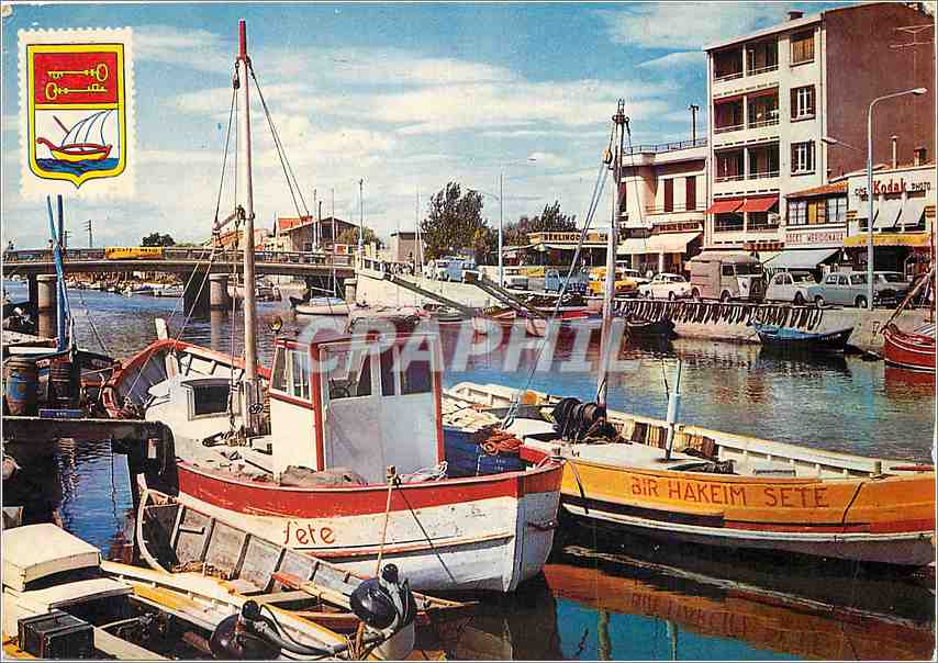 CPM Palavas les Flots Herault La Rive gauche et le Pont 