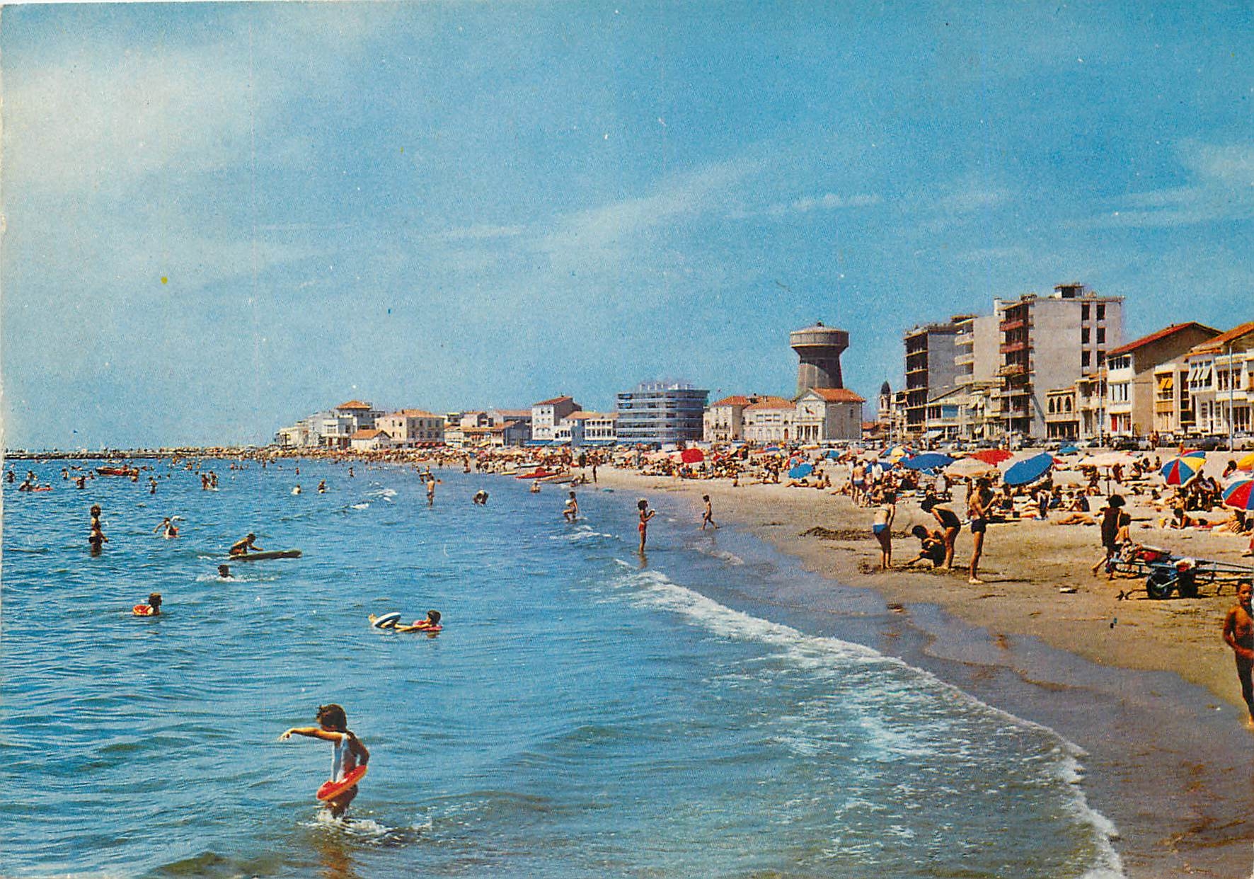 CPM Palavas les Flots Herault La Plage rive Gauche 