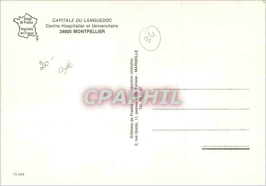 CPM Capitale du Languedoc Centre Hospitalier et Universitaire Montpellier  — Back