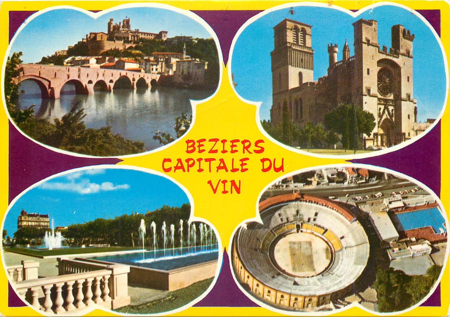 CPM Beziers Herault Divers aspects de la ville 