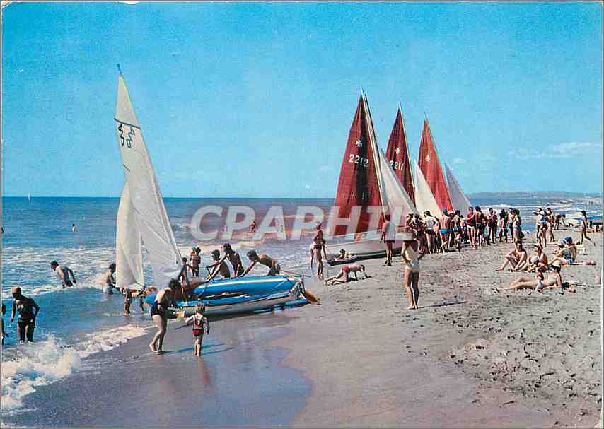 CPM Portiragnes sur Mer Herault Village Domaines de France Club Mediterranee 