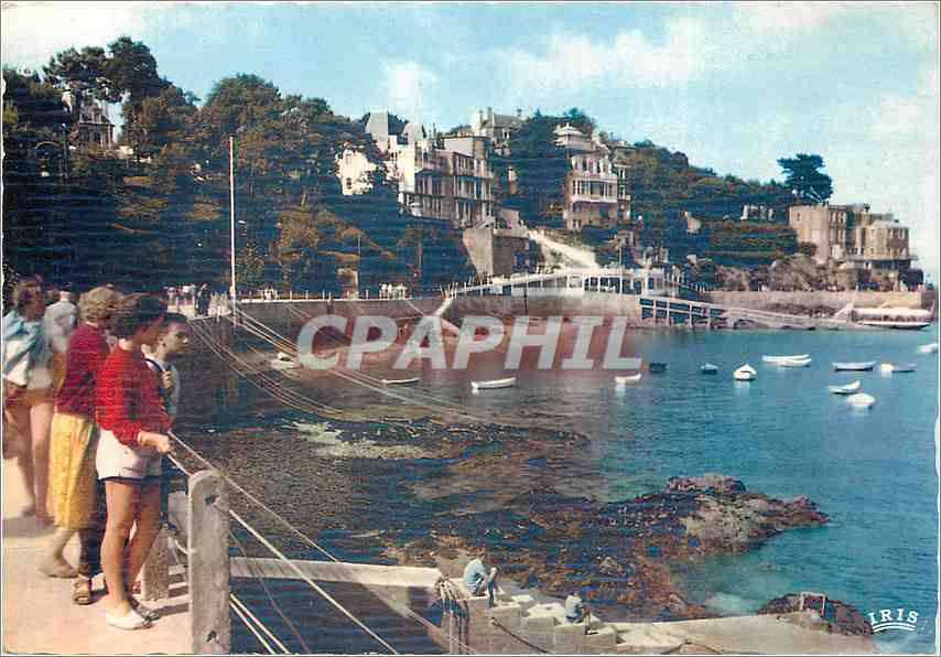 CPM Dinard Cote d'Emeraude Le Quai de la Perle l'Embarcadere des Vedettes Vertes 