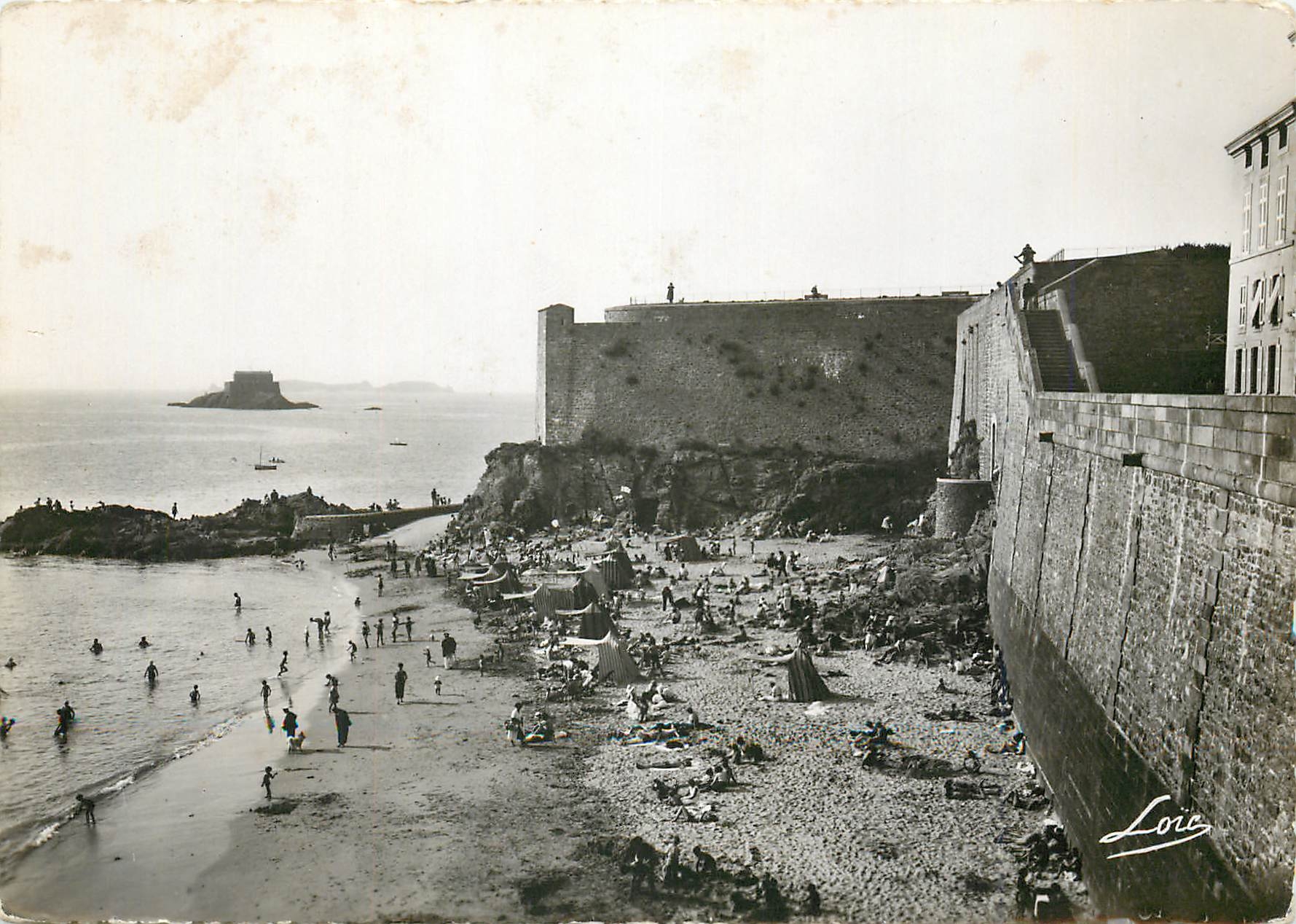 Saint-Malo — La Hollande et la Plage du Môle — Laurent-Nel Rennes