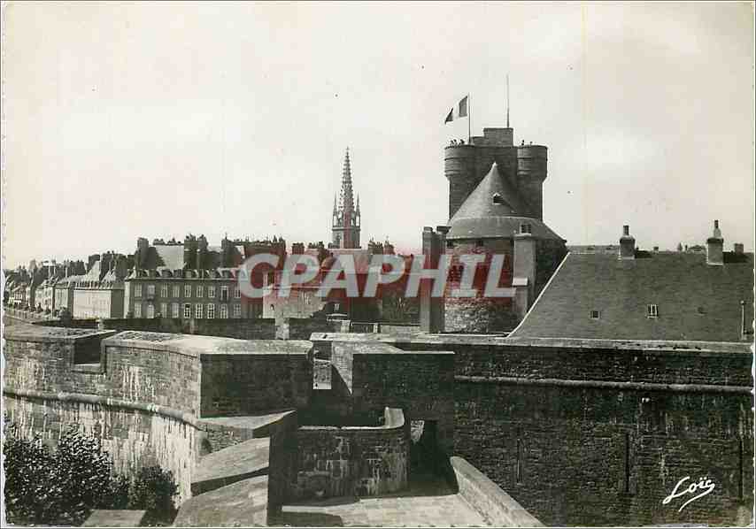 Saint-Malo — Ein Eck des Schlosses — Verlag Laurent Penel, Serie 35