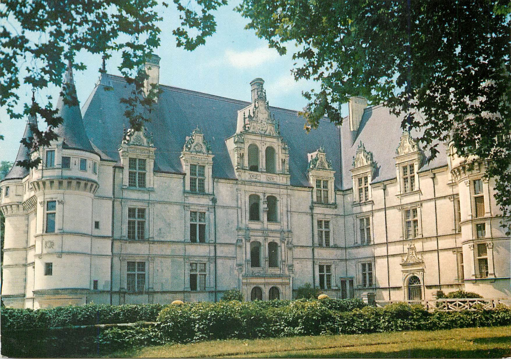 Azay-le-Rideau — Château vers le Nord (1518-1528) — Caisse Nationale des Monuments Historiques, Paris, Ref. C 148