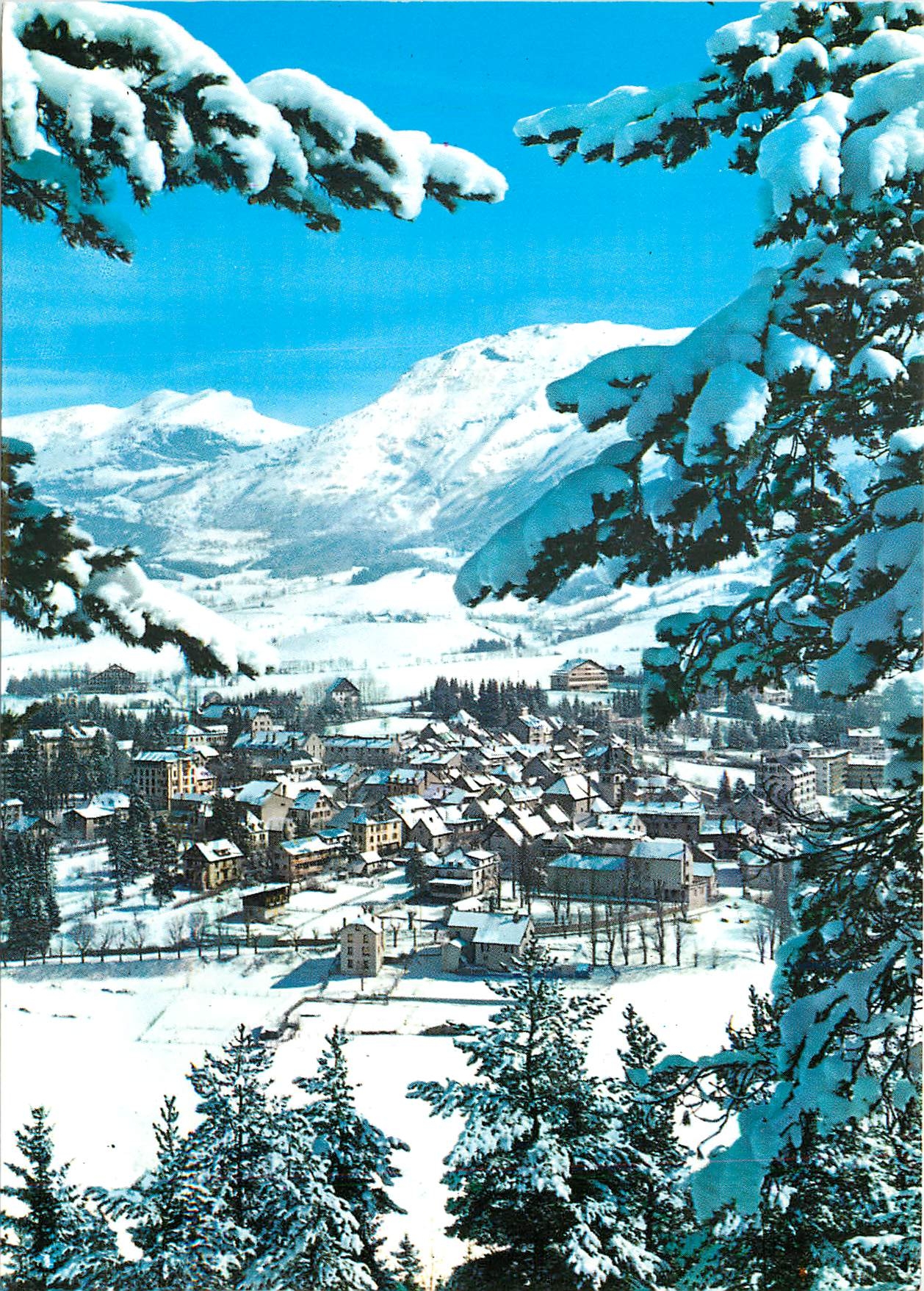 CPM Villard de Lans Isere Vue generale et le Col de l'Arc 