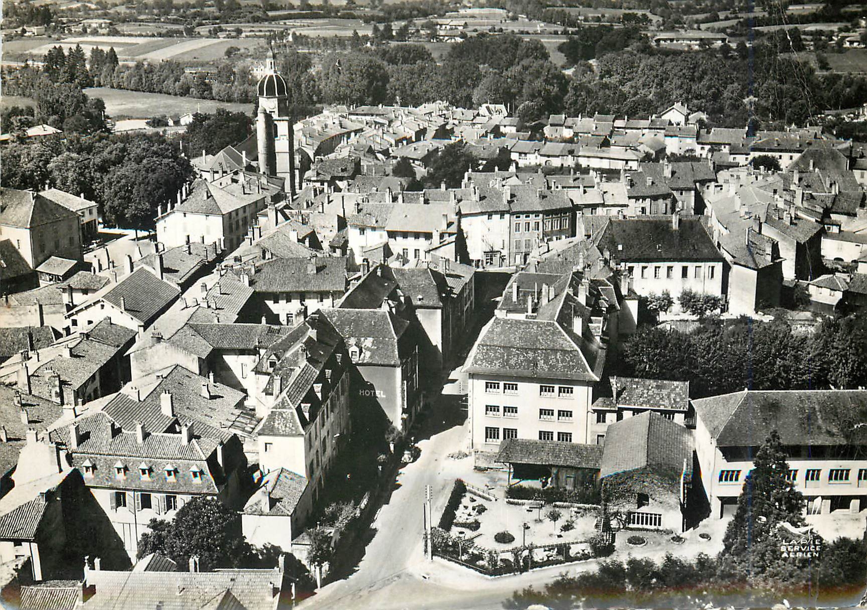 CPM St Amour Jura Vue panoramique La Rue Ste Maria 