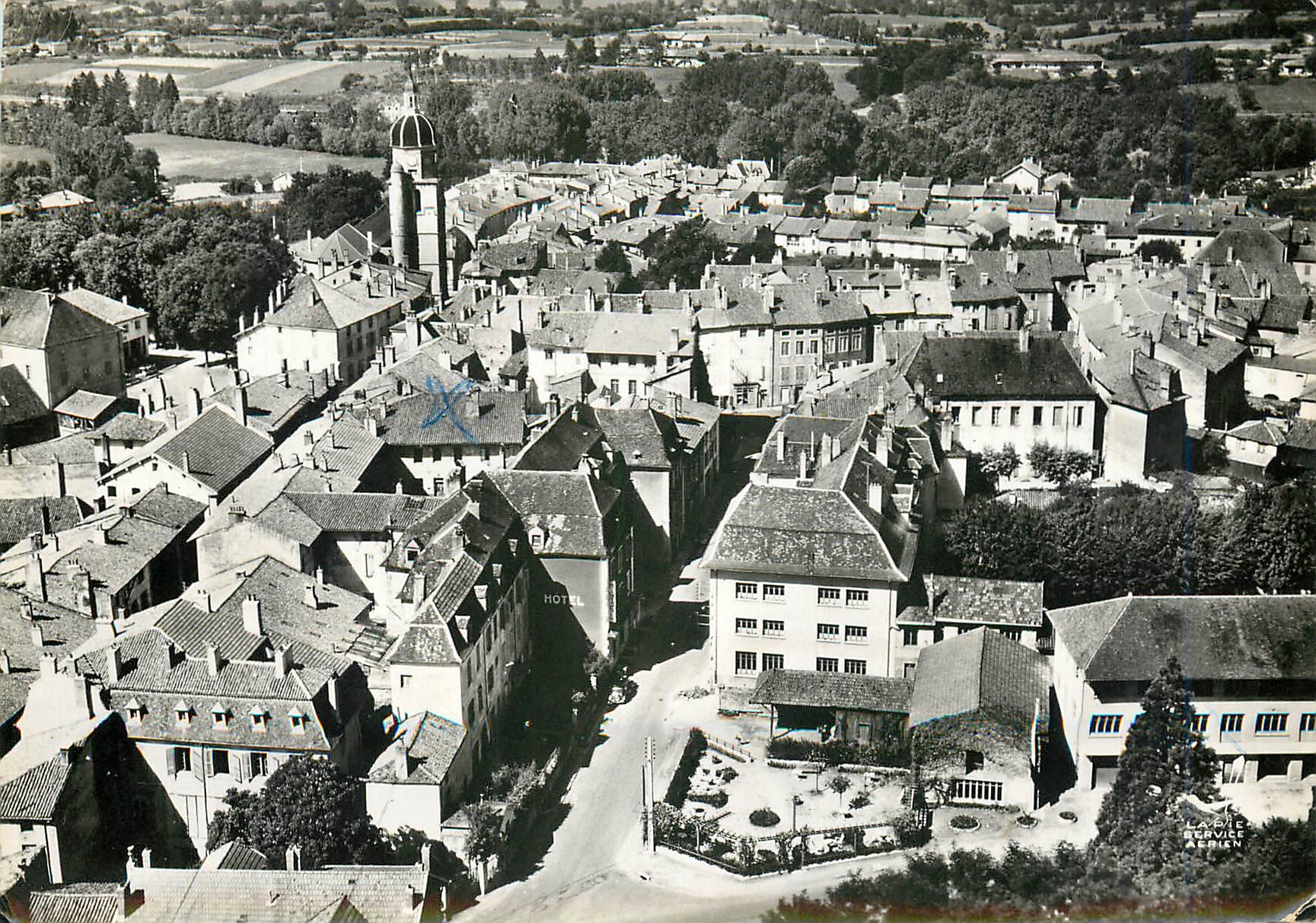 Siamour (Jura) — Vue aérienne panoramique — Édition LAPIE SERVICE AÉRIEN