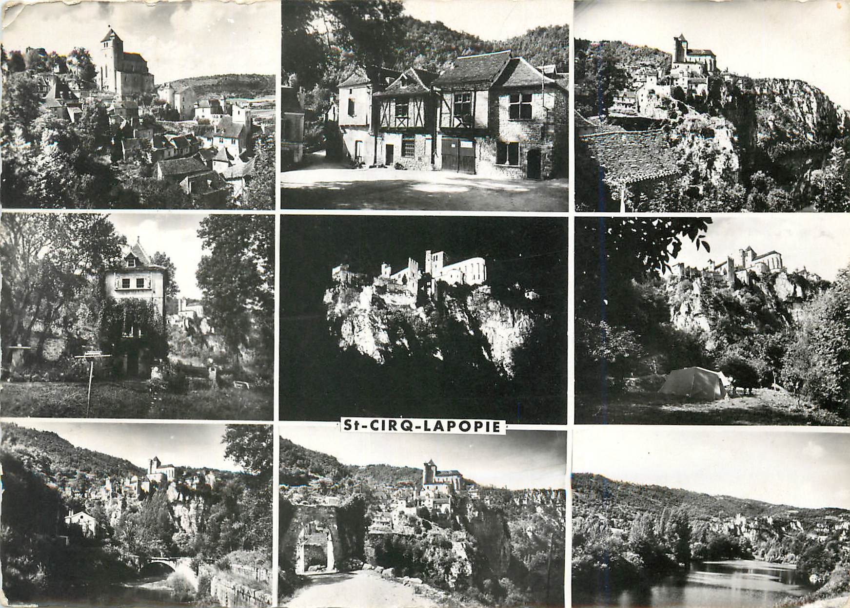 CPM Saint Cirq Lapopie Premier Village de France 