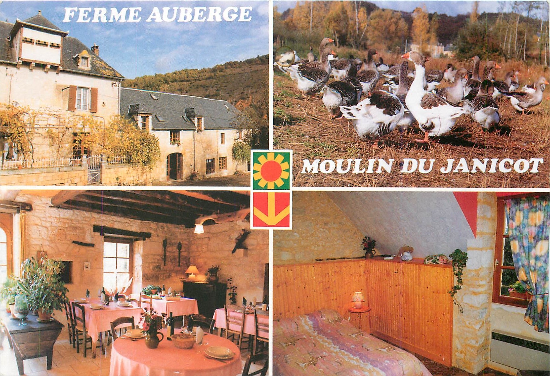 CPM En Perigord Noir Le Moulin du Janicot vous accueille en chambres d'hotels 