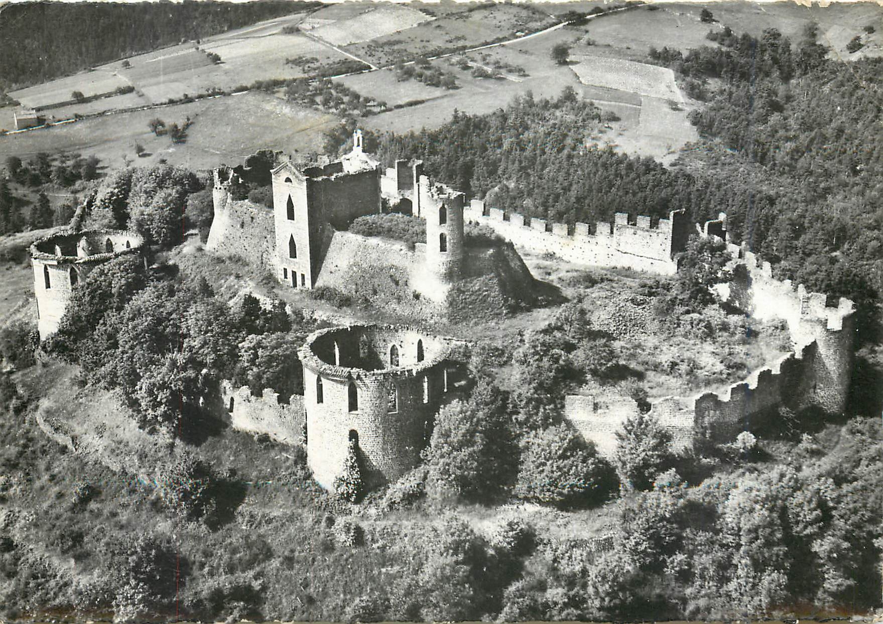 CPM Marcilly Le Pave Loire Chateau Sainte Anne 