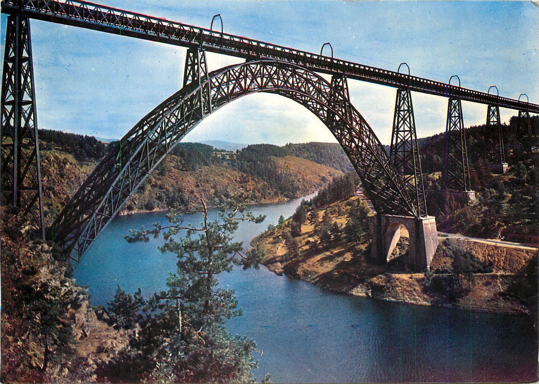 CPM La Haute Auvergne Viaduc de Garabit 