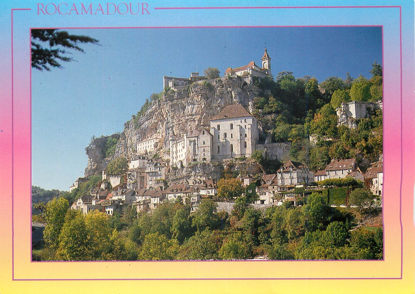Rocamadour — village perché sur falaise — AS de Cœur
