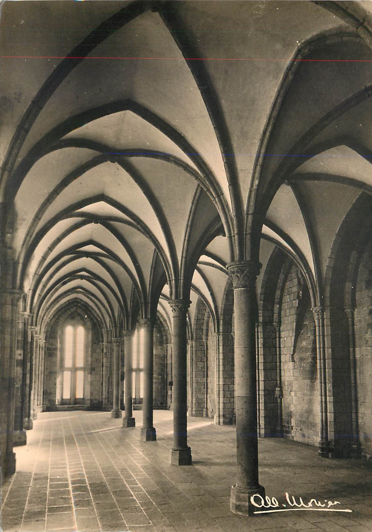 CPM Le Mont Saint Michel Manche La Salle des Hotes 