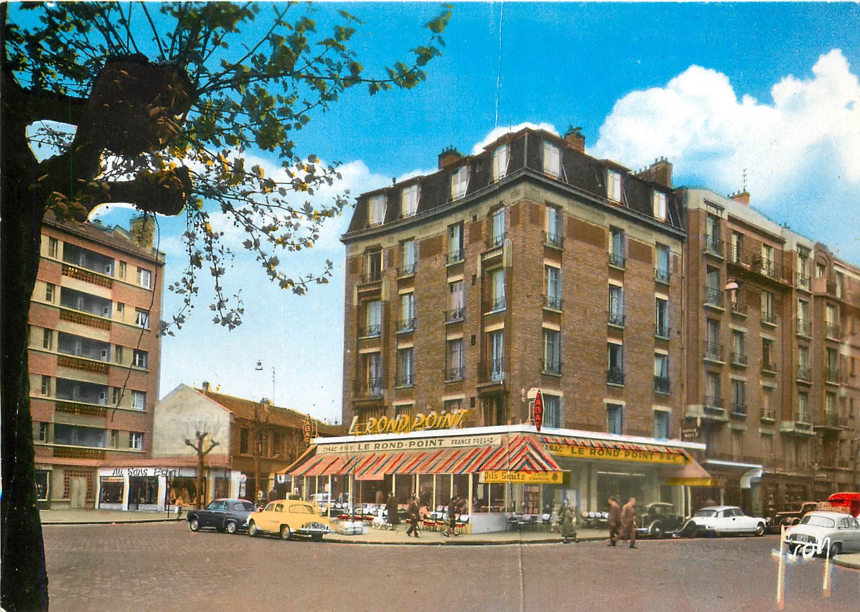 CPM Montrouge Hts de Seine Place Jean Jaures Le Tabac Veyres 