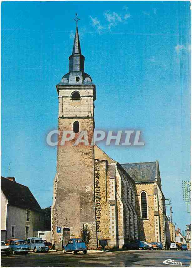 CPM Besse sur Braye Sarthe L'eglise 