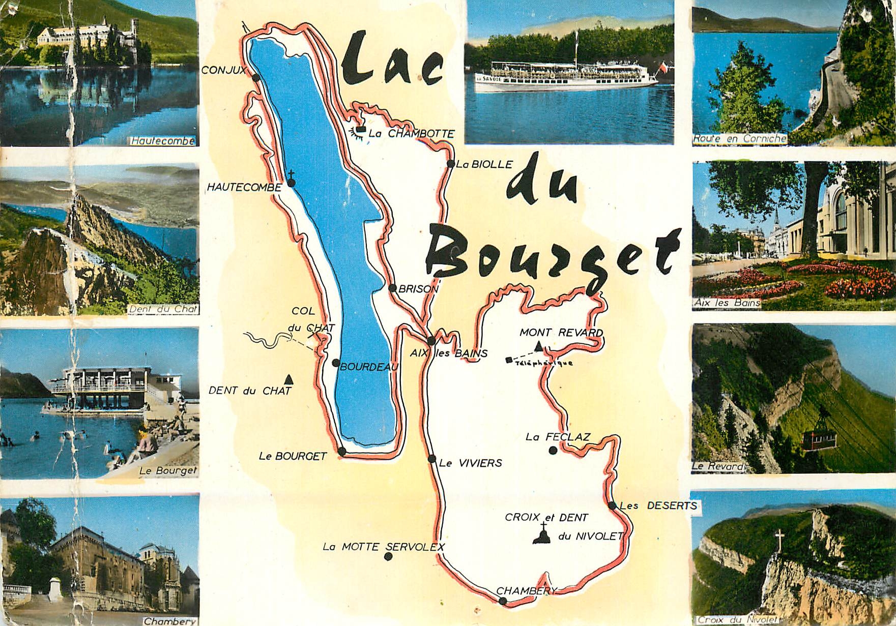 Lac du Bourget — Paysages de Savoie — Les Éditions Gellard Bron