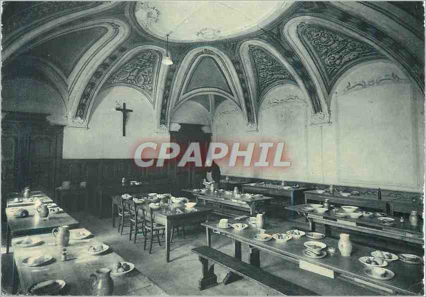 CPM Abbaye d'Hautecombe Savoie Le Refectoire 