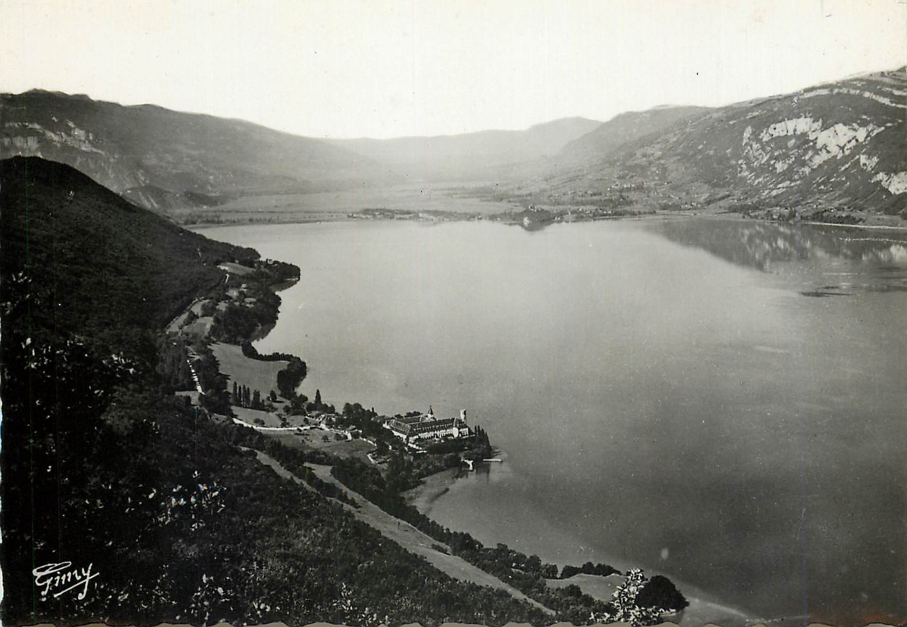 CPM La Savoie Pittoresque Le Lac du Bourget et l'Abbaye d'Hautecombe 