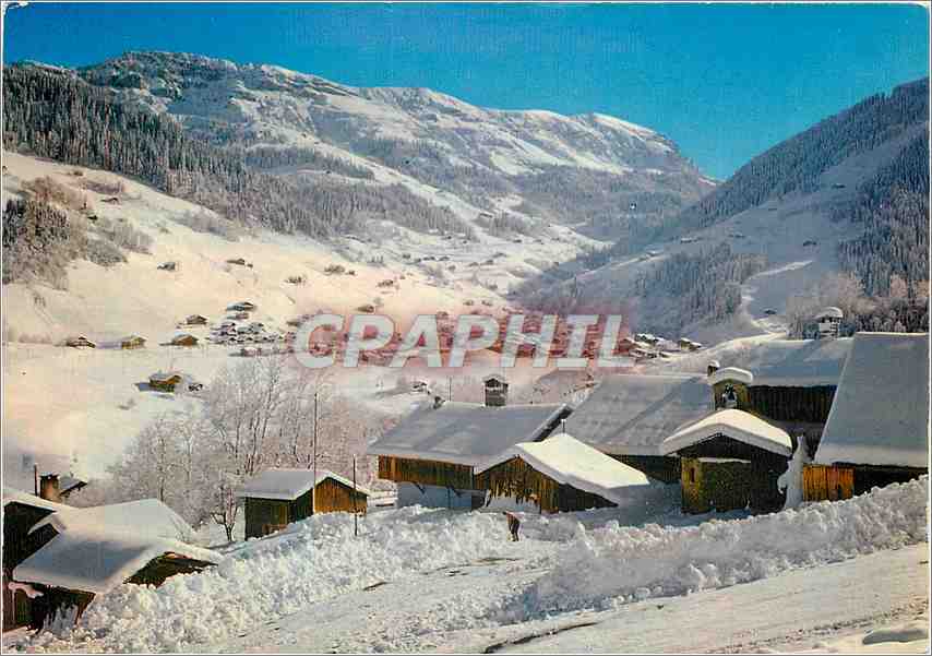 CPM Areches Savoie Depuis le pittoresques village de la Frasse 