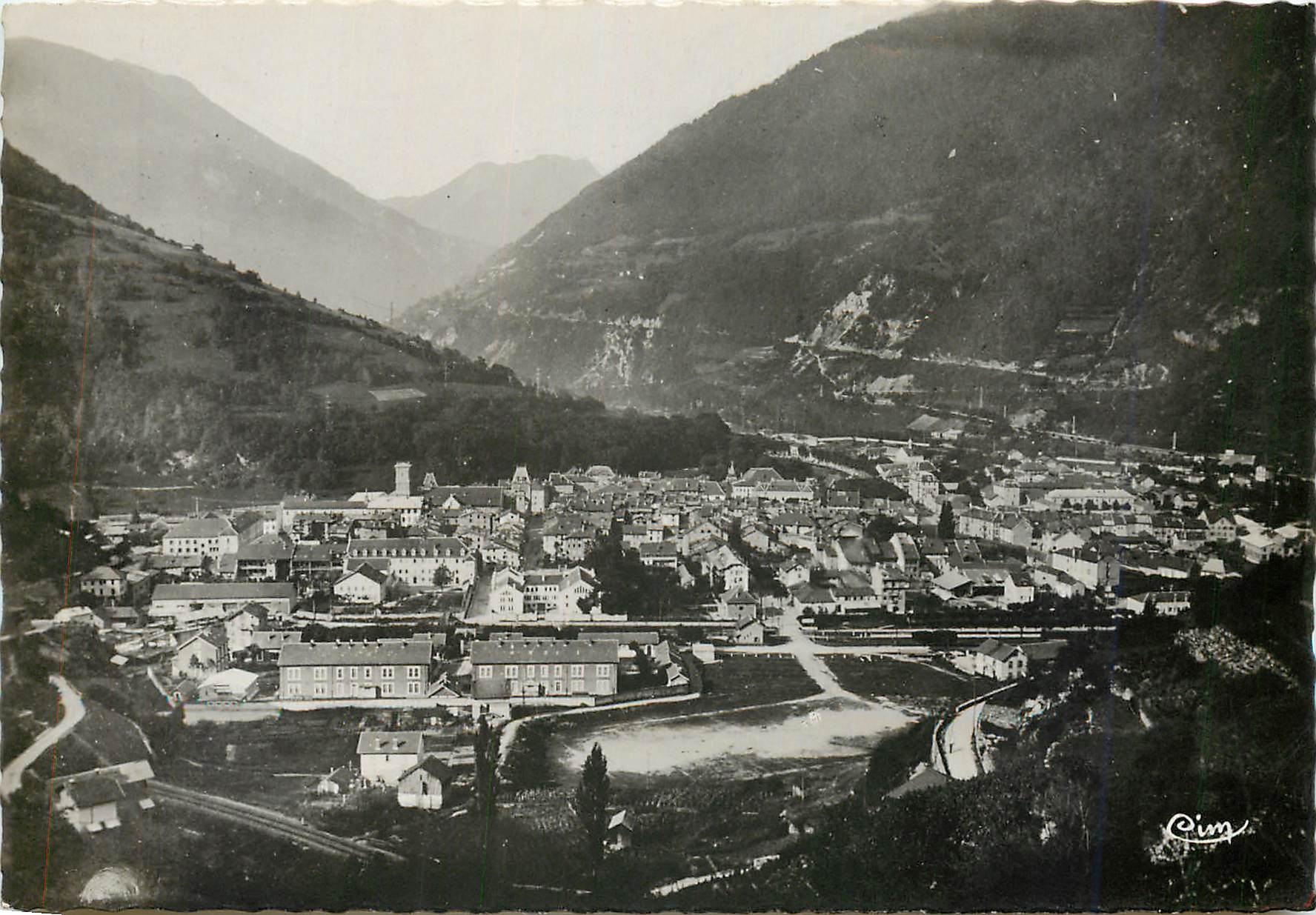 CPM Moutiers Savoie Vue Generale 