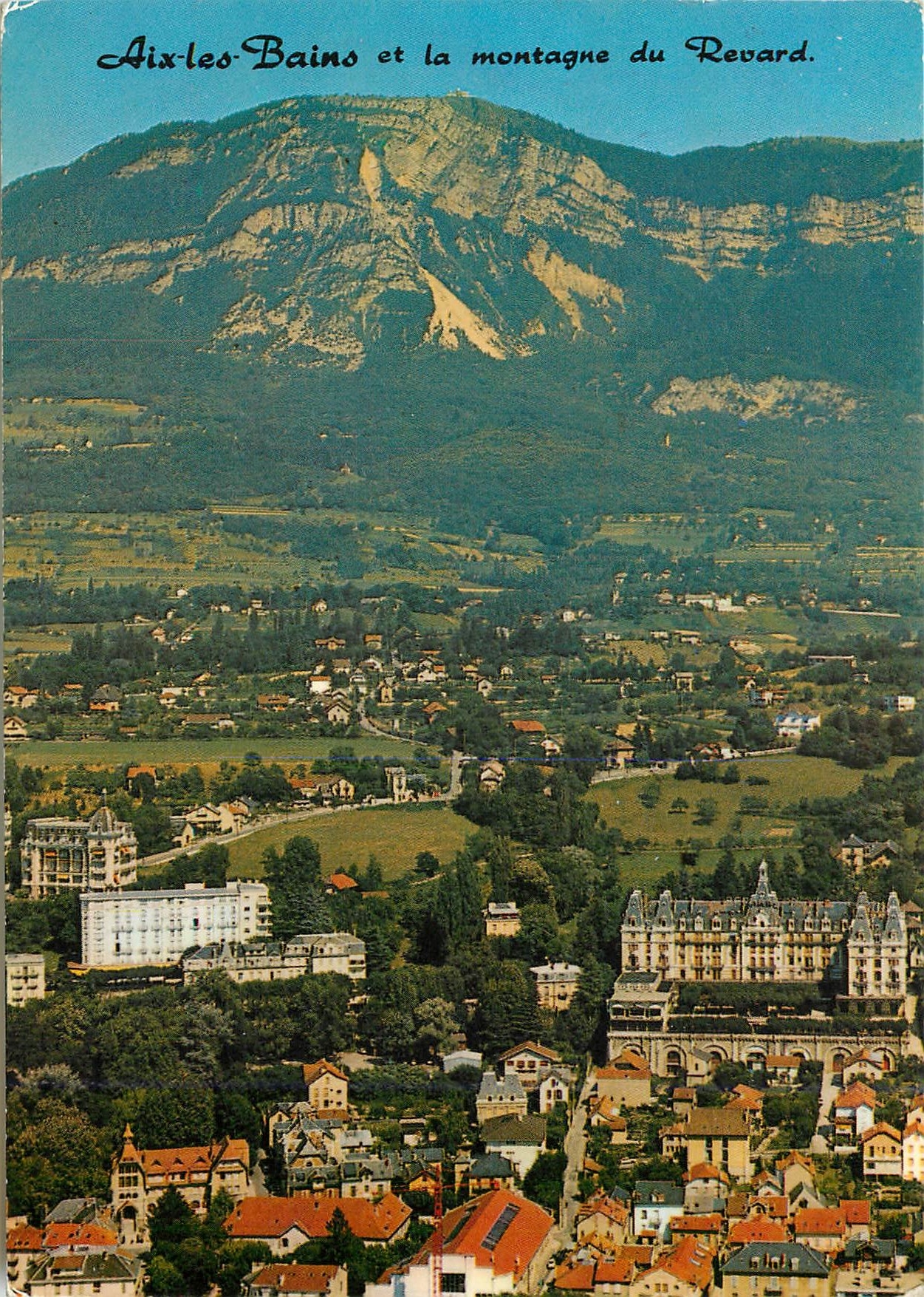 CPM Aix les Bains et la montagne du Revard 