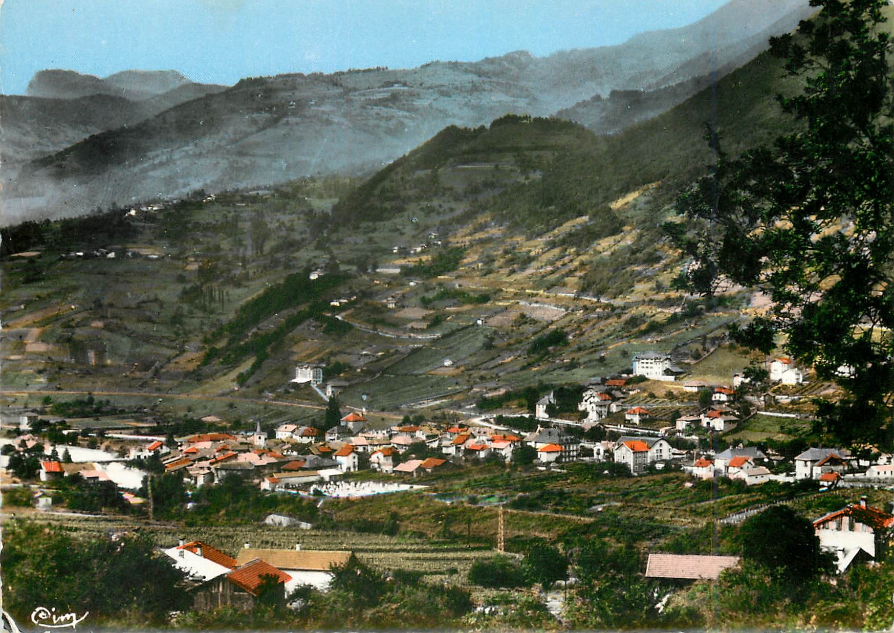 CPM Aigueblanche Savoie Vue generale 