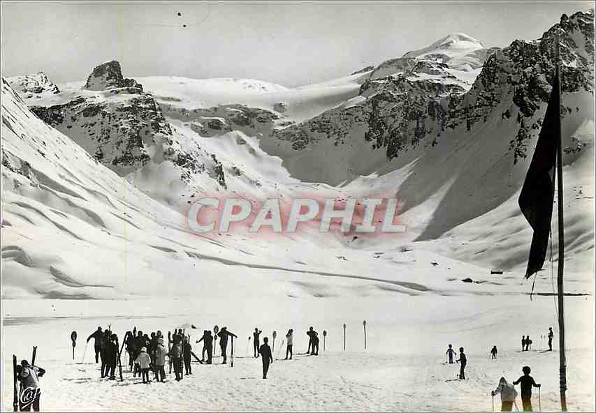 CPM Super Tignes Savoie Le Rassemblent de l'Ecole de Ski et la Grande Motte 