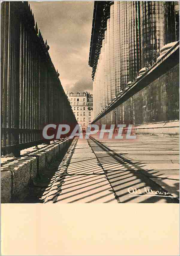 CPM Albert Monier Perspective a la Madeleine 