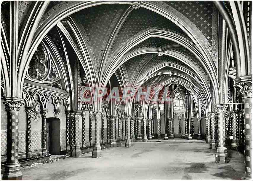 CPM Paris La Sainte Chapelle du Palais La Chapelle Basse 