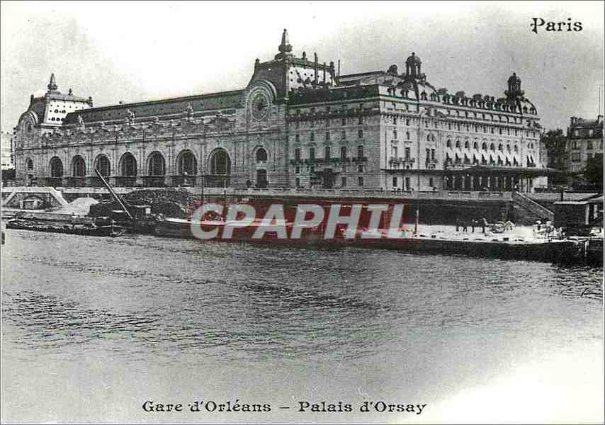 CPM Paris Gare d'Orleans Palais d'Orsay 