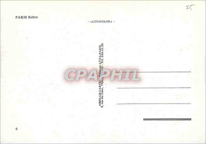 CPM Paris Gare d'Orleans Palais d'Orsay  — Verso