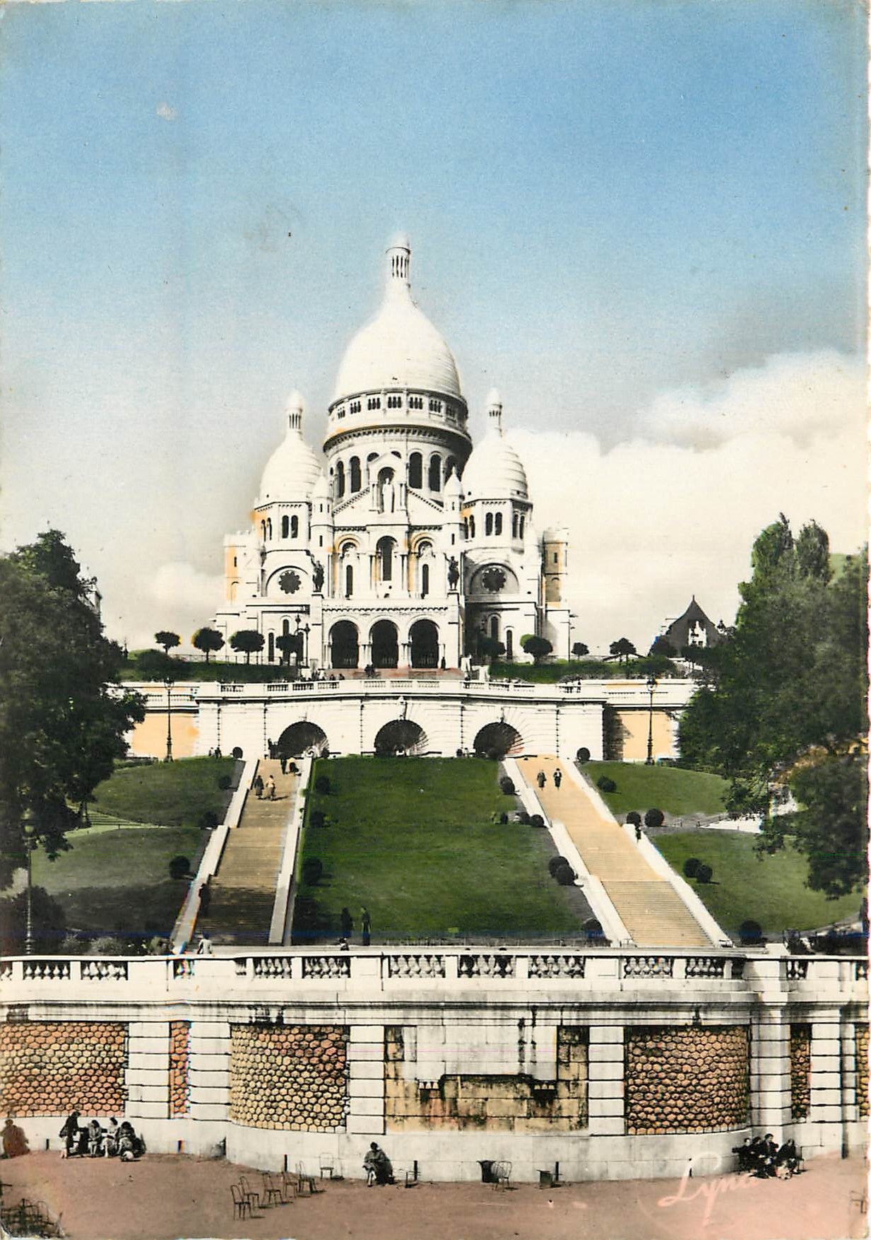 CPM Paris La Basilique du Sacre Coeur de Montmartre 