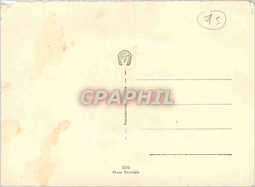 Paris - Place de la Bastille — Colonne de la Bastille — éditeur Gévrin — Verso