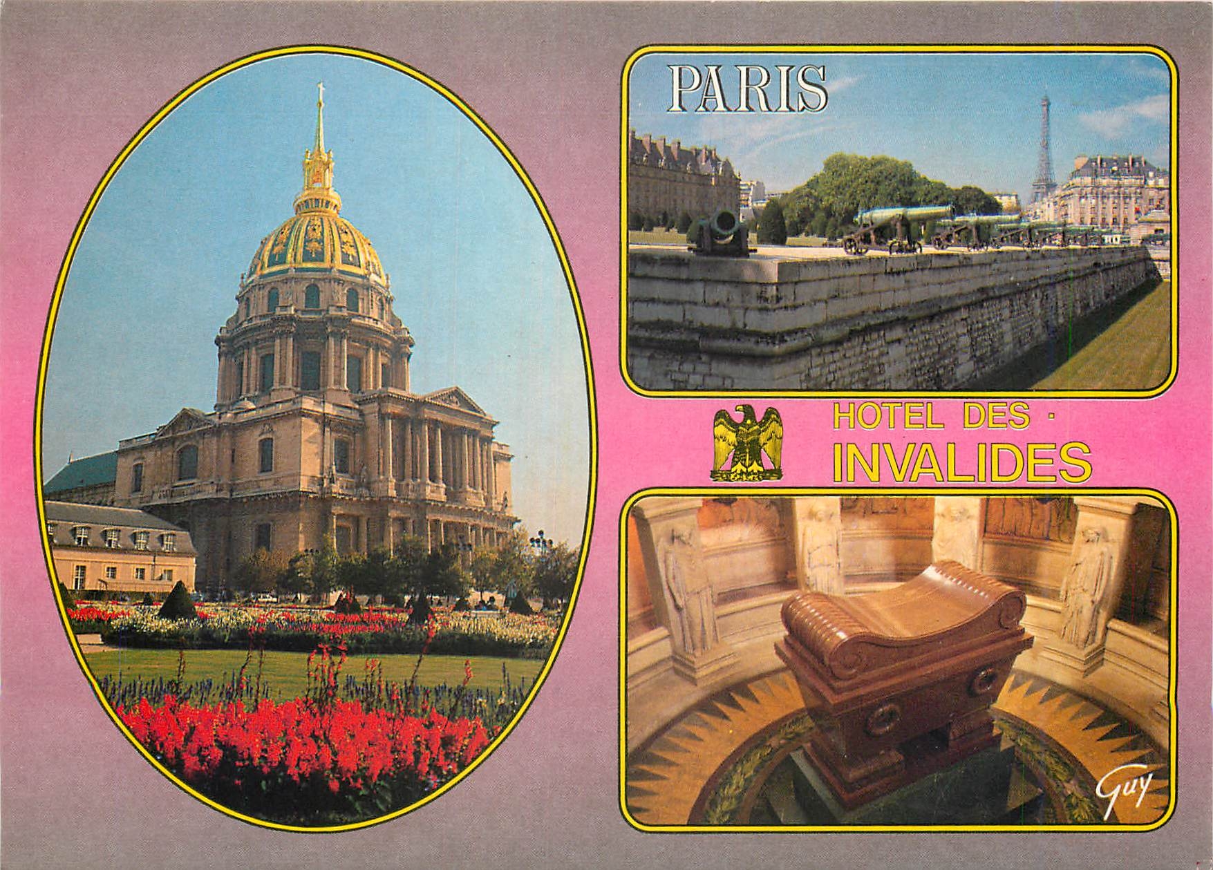 CPM Paris L'Hotel des Invalides L'Eglise du Dome 