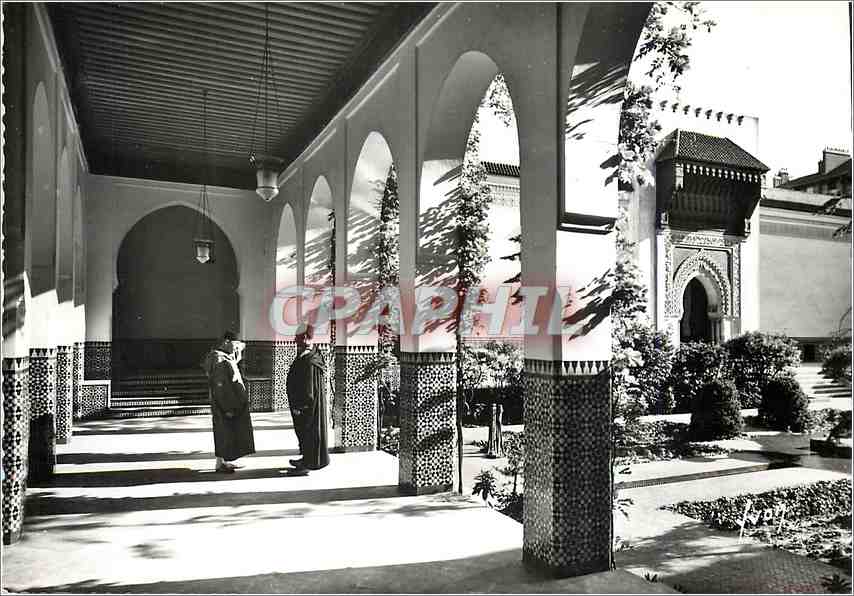 CPM Institut Musulman Mosquee de Paris Cour d'Honneur 