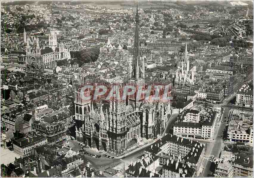 CPM Rouen S Mme La Ville aux Cent Clochers Vue Panoramique 