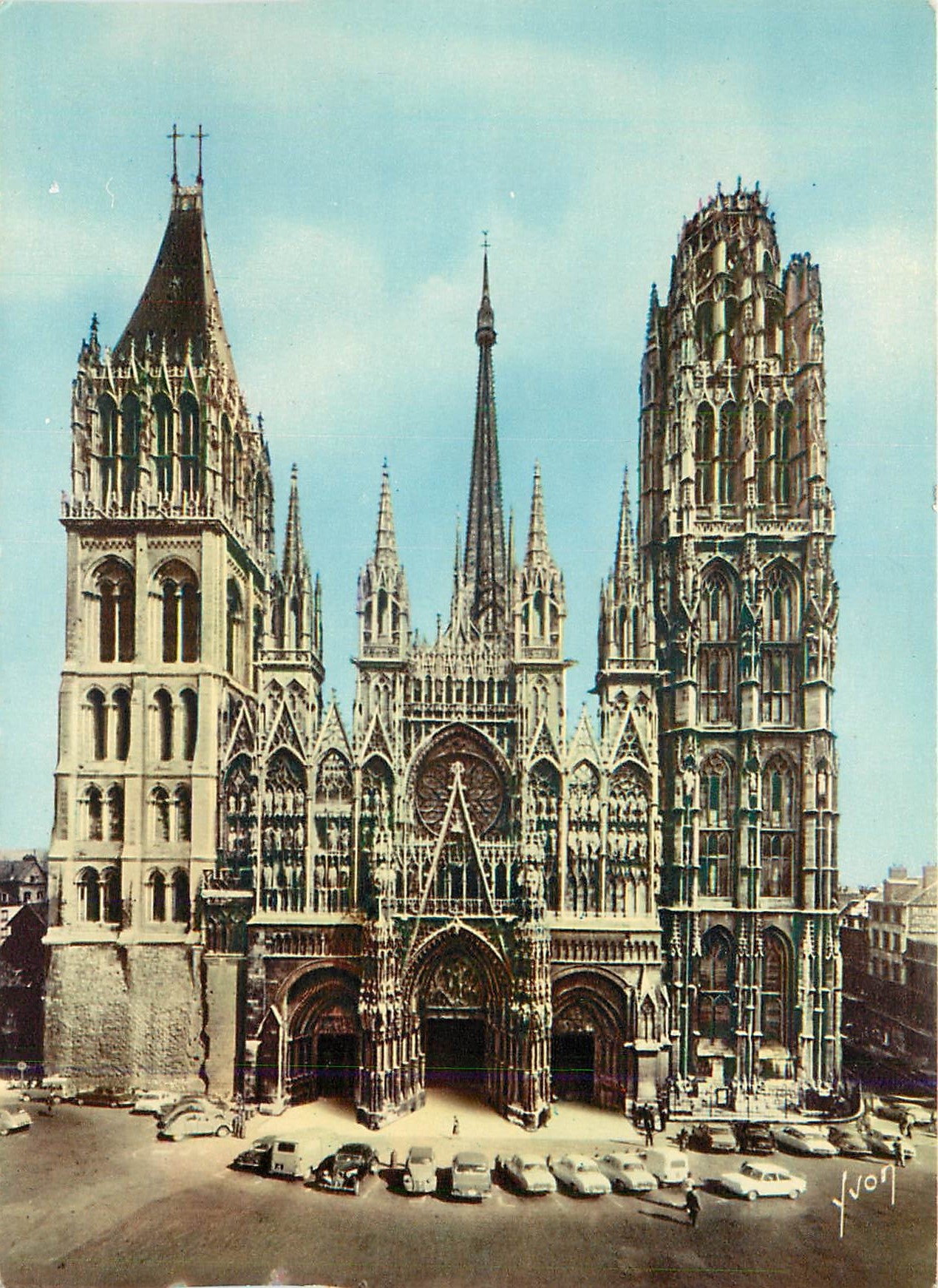 CPM Rouen Seine Maritime La Cathedrale 