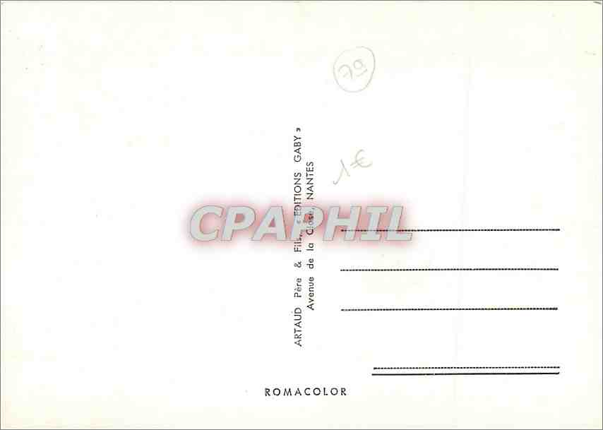 CPM Deux Sevres Chatillon sur Sevre Champoeniers Parthenay Costumes Mothais  — Rückseite
