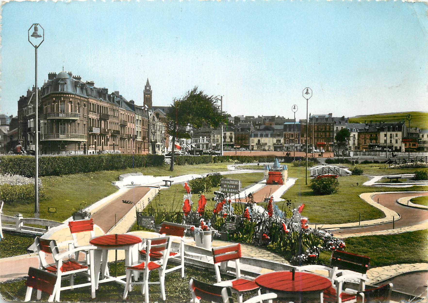 CPM Mers les Bains Somme Le golf miniature 