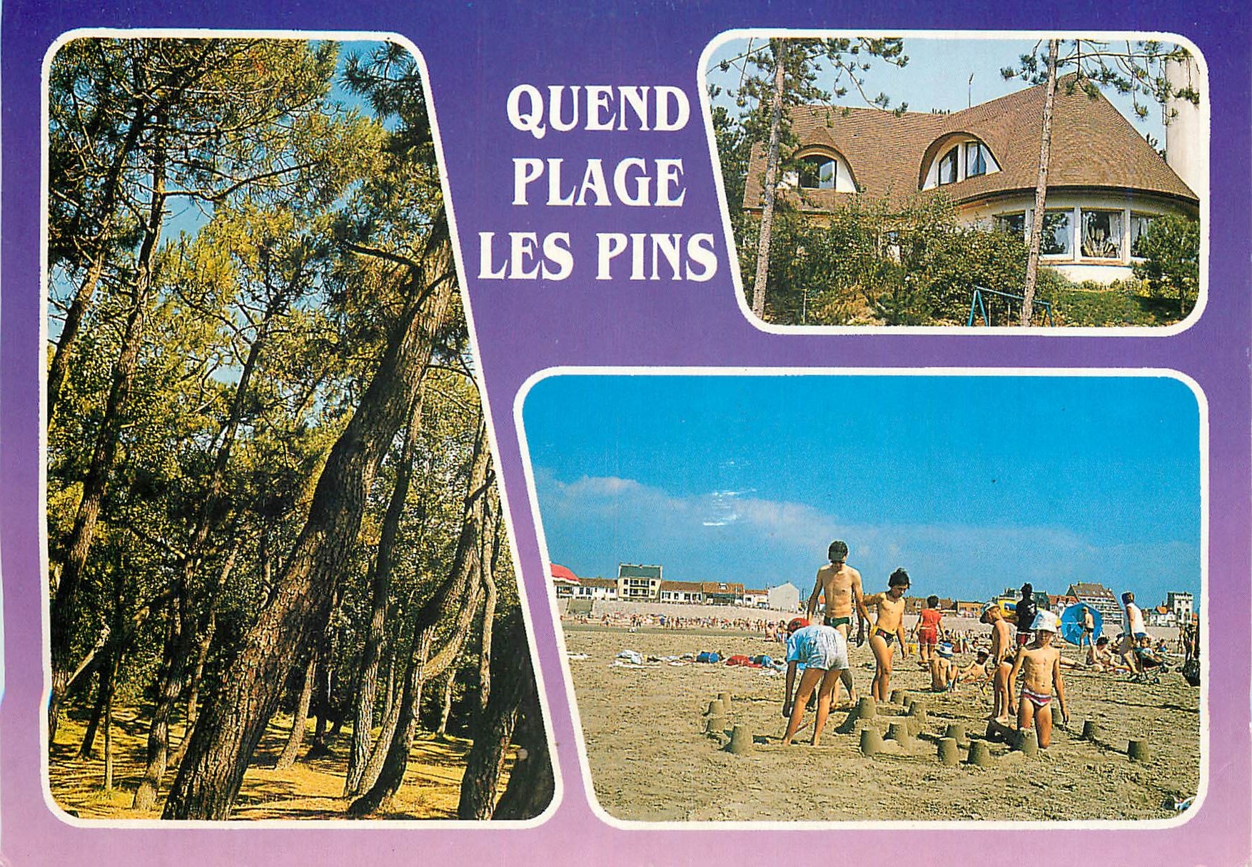 CPM Cote Picarde France Quend Plage les Pins 
