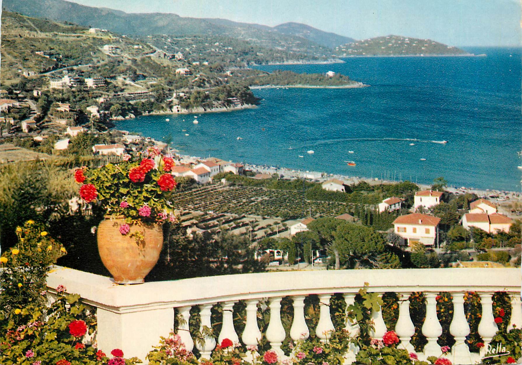 La Côte des Maures — Environ du Lavandou — Vue générale de La Fossette et Cap Nègre — Édition Reilla