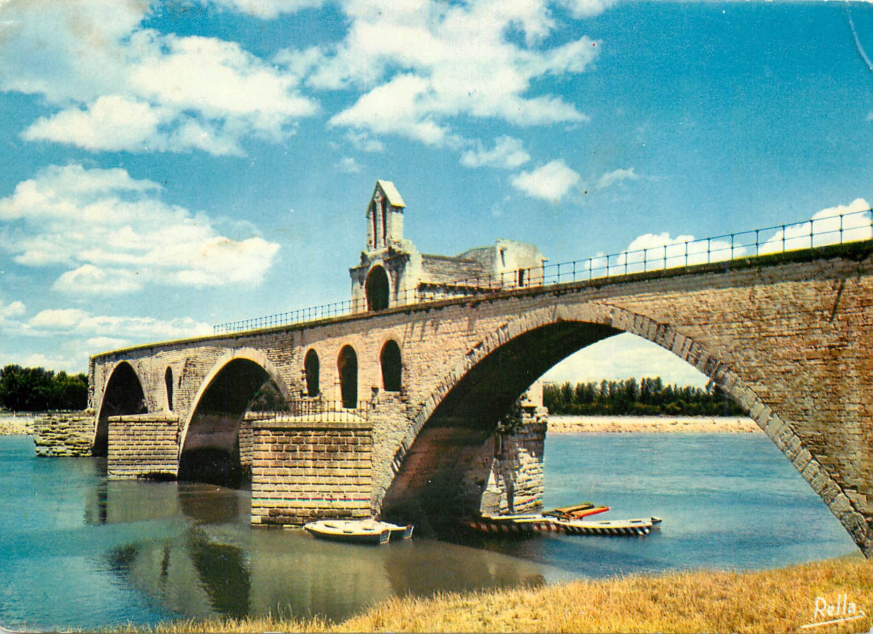 Avignon (Vaucluse) — Brücke Saint-Bénézet und Kapelle — Éditions Rella