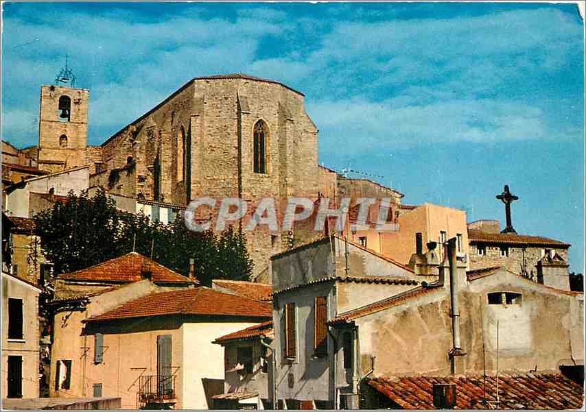 CPM La Cote d'Azur Varoise Hyeres les Palmiers Eglise Saint Paul 